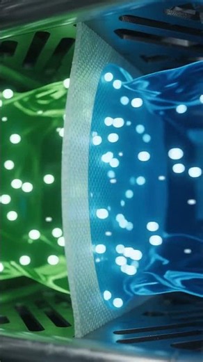 Energy capacity lives in external liquid tanks | Vanadium Flow Battery | Applied Science