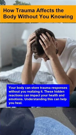 How Trauma Affects the Body Without You Knowing - OTOMOTIPS