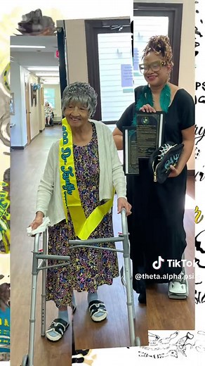 ✨ Introducing our newest honorary member of Theta Alpha Psi… NUMBER 99 — DA TRUTH! ✨ What a powerful blessing it is to welcome a woman with so much wisdom, heart, and legacy into our beloved sisterhood. Her voice inspires, her presence uplifts, and her journey speaks volumes. We are honored to bestow honorary membership upon her and celebrate all that she is and all that she represents. Her light shines bright, and now it shines with us. Help us welcome #99 — DA TRUTH! 💎🙌 #ThetaAlphaPsi #Honor