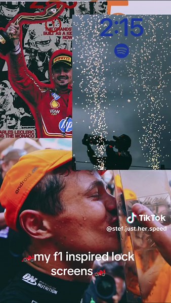 my collection of f1 inspired lock screens #formula1 #f1
