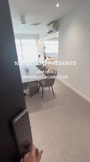 Minimalist 4RM HDB House Tour by Ecasa Studio | Interior Design 1618
