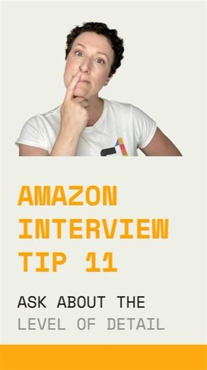 Give The Right Level Of Detail In Your Amazon Interview #amazoninterviewpreparation