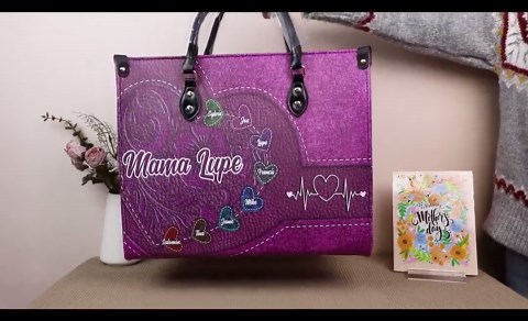 Personalized Leather Handbag Tribal Horse Majesty - Etsy