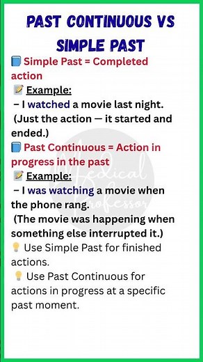 Past Continuous vs Simple Past | What’s the Difference? (With Examples)