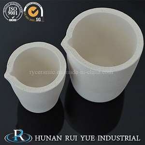 [Hot Item] Refractory Clay Fire Assay Crucibles for Melting Glass/Lab Muffle Furnace
