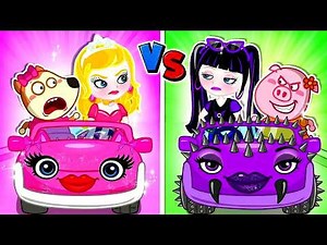 BARBIE and BRATZ Makeover! 💄 Which Style Is Better? | Cartoon For Kids