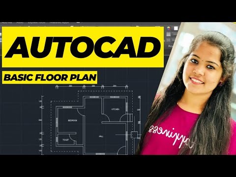 AUTOCAD BASIC FLOOR PLAN