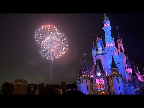 4K/スカイ・フル・オブ・カラーズ 東京ディズニーランド ディズニー花火/Disney Fireworks Sky Full of Colors Tokyo Disneyland