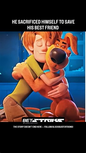 Blockbuster Toons on Instagram: "🎬 Movie: Scooby-Doo (2002) 🎥 Scene: The gang faces the underworld ritual where one of them must stay behind so the others can escape 📖 Summary: The clip traces their friendship from childhood all the way into adulthood, showing years of shared memories, laughs, and loyalty. When the final moment arrives, one of them makes the hardest choice — staying behind so his best friend can live. It’s a reminder that real friendship isn’t measured by
