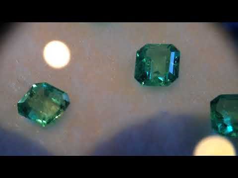 Real emeralds