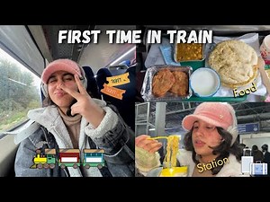 My First Train travel😍 | Vlog | Prarish Devyal