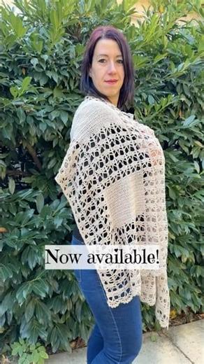 New Crochet Shawl Pattern | Romantic Lace Shawl – Nassë Shawl