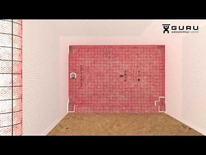 How to install Heavy Duty Shower Tray with Linear Drain - Presloped Installation