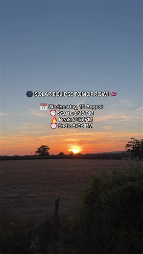 Solar Eclipse 12 August 2026 London — Times & Peak Coverage