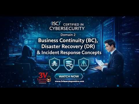 ISC2 Certified in Cybersecurity (CC) – Incident Response, Business Continuity & Disaster Recovery