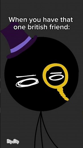 Authentic factual response or Mischievous challenge?🇬🇧🍵#animation #memes #flipaclip #shorts