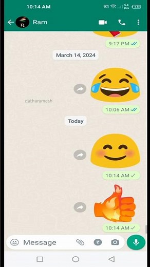 How to Send Big Emoji In WhatsApp #emoji #whatsapp #shorts
