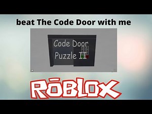 Beat the Code Door Obby With Me