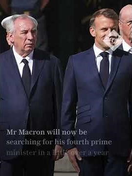 French government collapses: Prime Minister Bayrou loses confidence vote