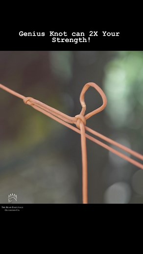 2X your strength with THIS! #Lifeskills #bushcraft #knots | Knot Tying