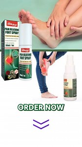 ReliefSpray gives you fast, natural pain relief anytime, anywhere 😍 ✅Plant-based, skin-safe formula ✅Reduces swelling and inflammation ✅Quick-drying and non-greasy ✅Perfect for feet, heels, joints & nerves ✅Easy spray application no mess! Spray the pain away feel better in minutes. | Foot Spray