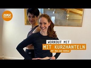 Workout mit Hanteln für schlanke Arme | #fitmitfranzi | DAK-Gesundheit