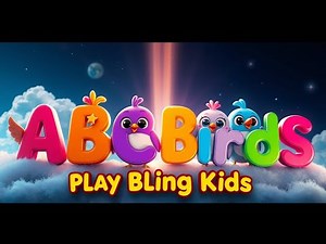 Birds A to Z | Colourful ABC Birds Animation for Kids