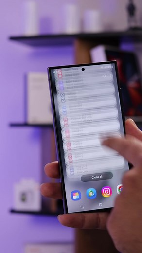 تغيير شكل قائمة التطبيقات على سامسونج