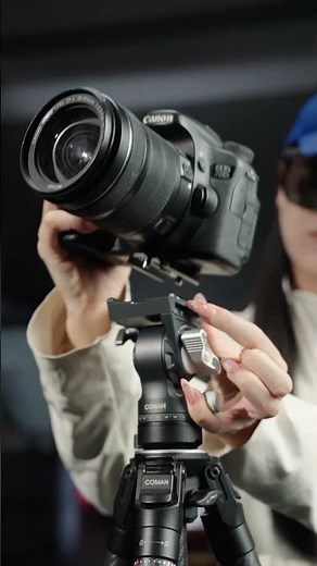 Meet the COMAN Light H Pro — the featherweight carbon tripod designed for creators on the move.