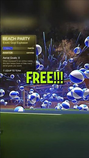 FREE Goal Explosions 🫨 #rocketleague