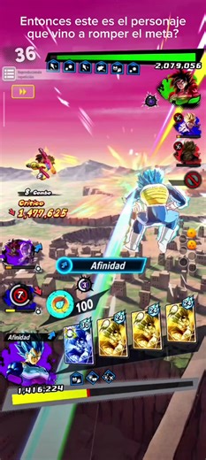 Goku SSJ4 y su Legendario Combo en Dragon Ball Legends