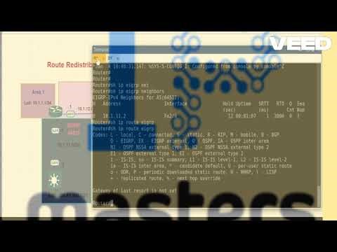 IPmasters OnlineLabs - Route Redistribution