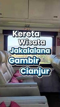 NEW TRAIN, JAKALALANA TOURIST TRAIN with the Gambir - Sukabumi - Cianjur route #train
