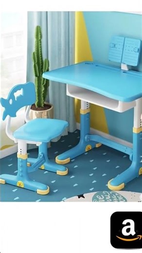 Adjustable Kids Study Table & Chair Set | Perfect for Homeschool