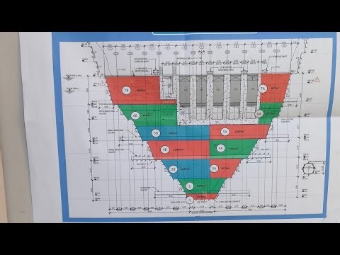 RCC Dam Drawing Study Components of Dam