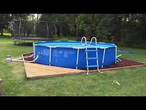 Intex Above Ground Pool Deck Ideas