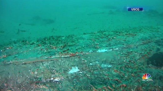 First look at pipeline blamed for California oil spill