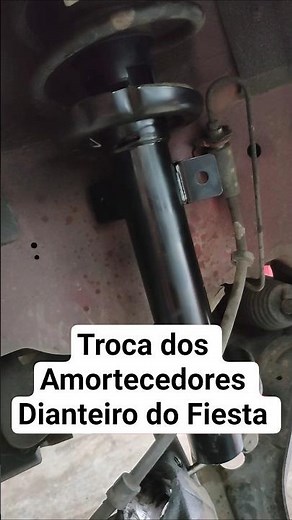 Troca dos Amortecedores Dianteiro do Fiesta