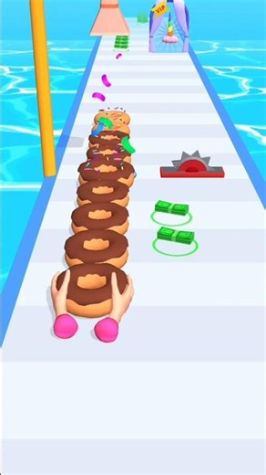 cupcakes 🥞 running Bakery Stack game #shorts #cupcake