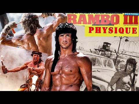 RAMBO III Physique / Stallone's KETO Diet and Training