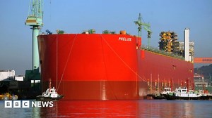 Shell's record-breaking Prelude takes to the water