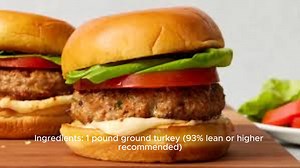 Turkey burger recipe