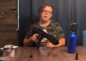 EMG/SAI Licensed AR-15 GRY HPA Training Rifle w/ JailBrake Muzzle