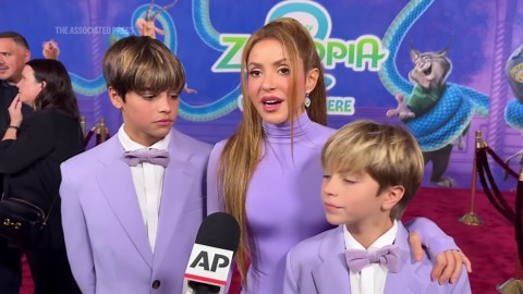 Shakira brings sons to ‘Zootopia 2’ premiere