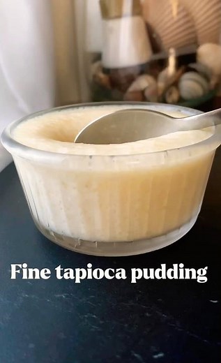 Fine Tapioca Pudding Easy Recipe #youtubeshorts #tapioca #pudding #easydessert