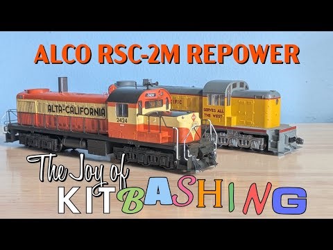 ALCO RSC-2M : The Joy of Kitbashing