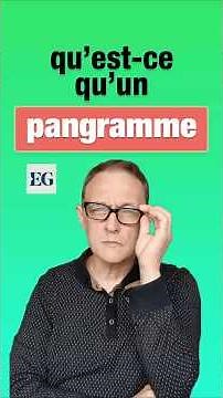 What is a pangram?
