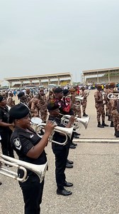 Ghana Police Service adorns the National May Day celebration with a live band performance #workersday #HappyWorkersDay #gbcdigitalstudios | Ghana Broadcasting Corporation