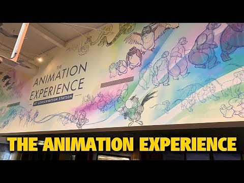 The Animation Experience | Conservation Station | Disney's Animal Kingdom (Opened July 11, 2019)
