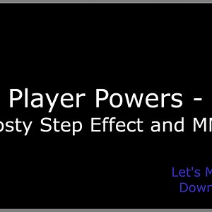 46 - Player Powers - Frosty Step Effect and MMC - Let's Make a Top Down Shooter | Community tutorial